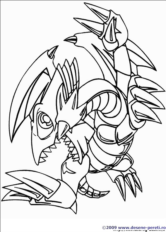 yu-gi-oh desene colorat